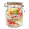 Hampers and Gifts to the UK - Send the Personalised Glass Retro Style Kilner Jar